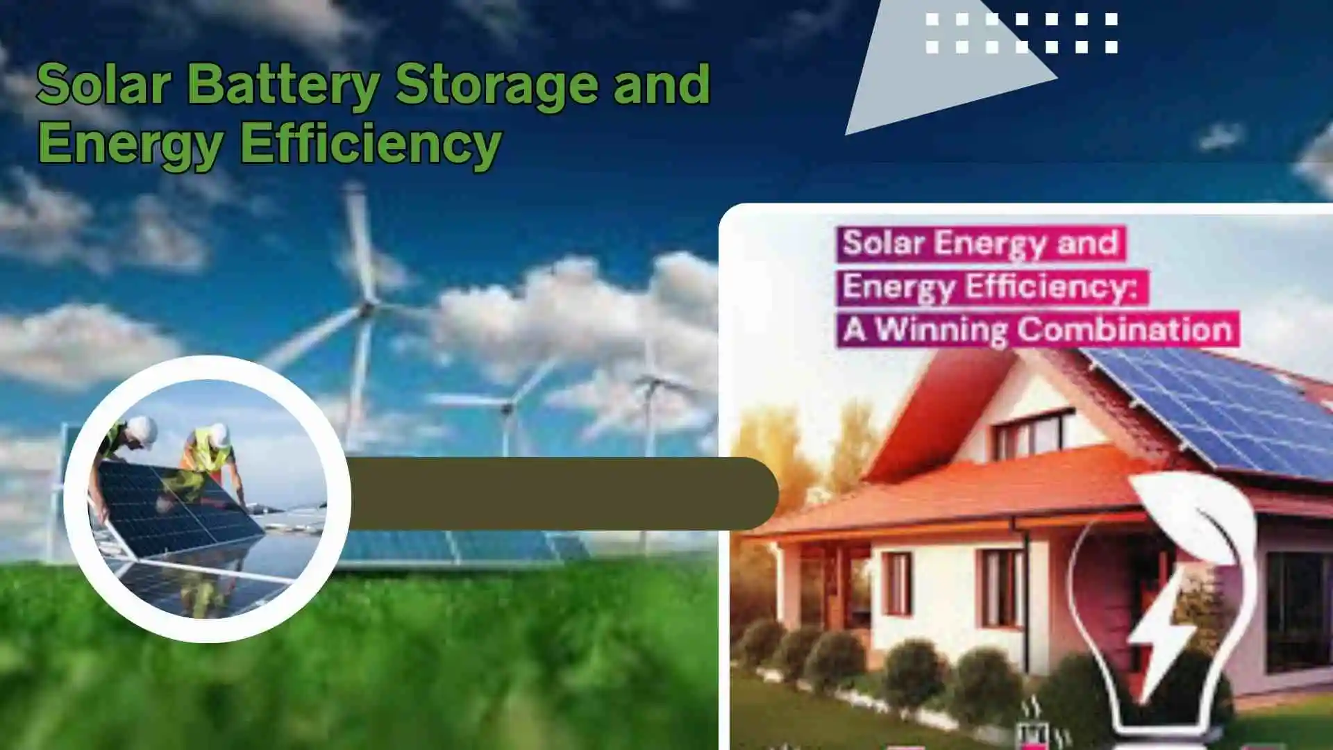 Solar Battery Storage and Sustainability