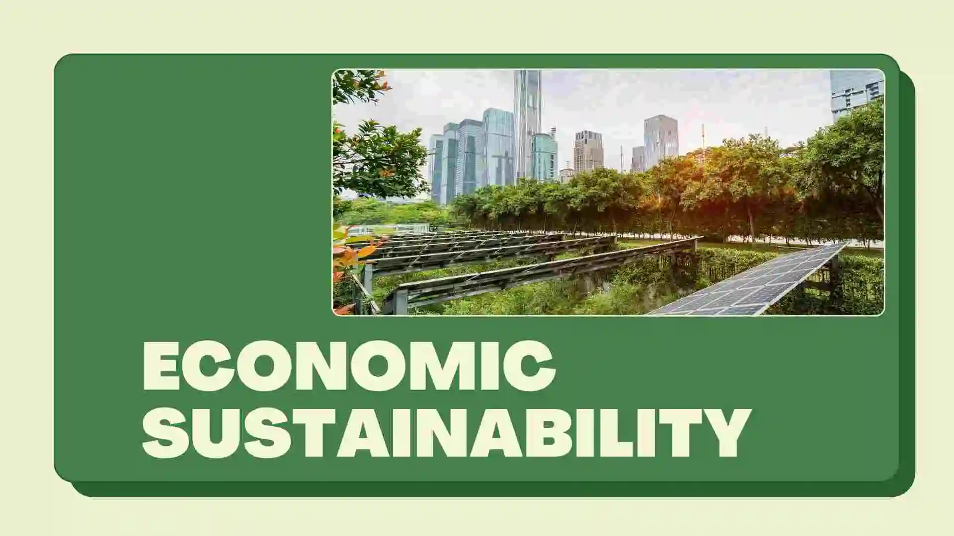 Solar Power's Economic Impact A Sustainable Investment